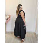 VESTIDO ALFAIATARIA LAÇO PRETO