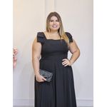 VESTIDO ALFAIATARIA LAÇO PRETO