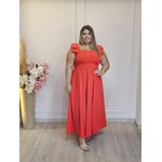 VESTIDO ALFAIATARIA LAÇO VERMELHO