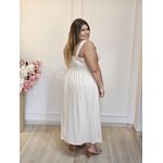 VESTIDO ALÇA LINHO CRU