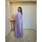 VESTIDO DE FESTA LONGO GLAMOUR LILAS