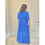 VESTIDO ELLEGANCE EM TULE AZUL