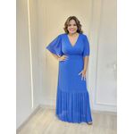 VESTIDO ELLEGANCE EM TULE AZUL