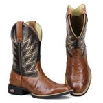 Bota Texana Original ESCRETE Couro Legitimo