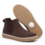 Bota Casual Masculina Estilo Chelsea em Couro Legítimo