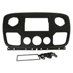 MOLDURA 4091 2DIN RENAULT MASTER PRETO