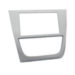 MOLDURA 2295 2DIN DUSTER/SANDEIRO/LOGAN PRATA