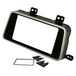 MOLDURA 2433 2DIN VW GOL G5 SAVEIRO VOYAGE PRATA