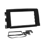 MOLDURA 3183 2DIN MERCEDEZ-BENZ SMART 10 PRETA
