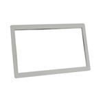 MOLDURA 824 2DIN UNIVERSAL PRATA