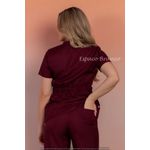 Conjunto Cirurgico Feminino em Microfibra Bordo PLUS SIZE