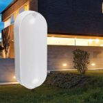 Arandela Led Parede Tartaruga Policarbonato 8w 6500K Biv BR