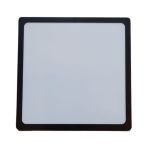 Plafon Painel Led Sobrepor Quadrado 24w 30X30cm 4000k Preto