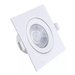 Spot Led Embutir Quadrado 5W Branco Quente 3000K 1810 Galaxy