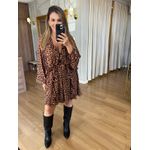 VESTIDO BOHO - ONÇA 