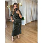 CONJUNTO HELENA COURO ECO - VERDE MILITAR