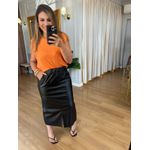 SAIA COURO ECO MIDI IZA - PRETO