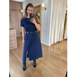 VESTIDO FENDA - MARINHO
