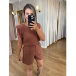 BLUSA MUSCLE - MARROM