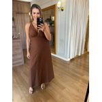 VESTIDO - MARROM