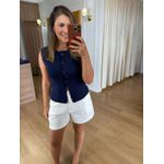 COLETE MODAL - AZUL MARINHO