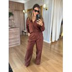 CONJUNTO EVA - MARROM 