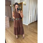 VESTIDO LIVIA - MARROM 