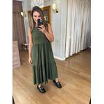 VESTIDO LIVIA - VERDE MILITAR 