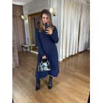 VESTIDO LINDA - AZUL MARINHO 