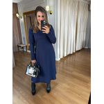 VESTIDO LINDA - AZUL MARINHO 