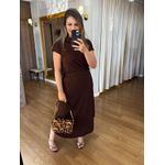 CONJUNTO ALINE - MARROM 