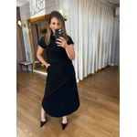 CONJUNTO EM MALHA MOLETINHO ALINE - PRETO 