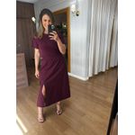 CONJUNTO EM MALHA MOLETINHO LUANA - MARSALA 