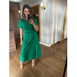 CONJUNTO EM MALHA MOLETINHO LUANA - VERDE BANDEIRA 