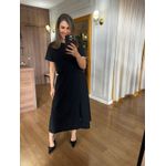 CONJUNTO EM MALHA MOLETINHO LUANA - PRETO 