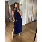 VESTIDO MARILIA - AZUL MARINHO 