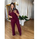 CONJUNTO EM MALHA MOLETINHO - SOFI - MARSALA 