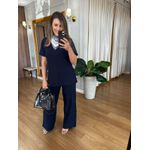 CONJUNTO EM MALHA MOLETINHO - SOFI - AZUL MARINHO 