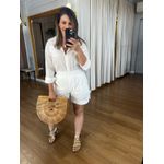 CONJUNTO SHORT E CAMISA 100% ALGODÃO MARIA - OFF 