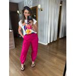CALÇA EM SARJA - PINK