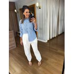 CAMISA LISTRADA - AZUL CLARO 