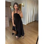 VESTIDO VISCOSE CAROLINA - PRETO