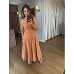 VESTIDO VISCOSE CAROLINA - CARAMELO