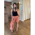 CONJUNTO PAOLA 100% ALGODÃO -ROSA QUEIMADO