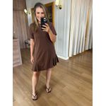 VESTIDO GABI - MARROM