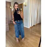 SAIA JEANS MIDI - AZUL ESCURO 