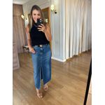 SAIA JEANS MIDI - AZUL ESCURO 