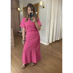 CONJUNTO MALHA DE ALGODÃO PALOMA - pink