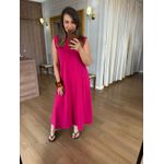 VESTIDO MALHA DE ALGODÃO DÉBORA - PINK