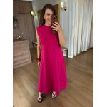 VESTIDO MALHA DE ALGODÃO DÉBORA - PINK